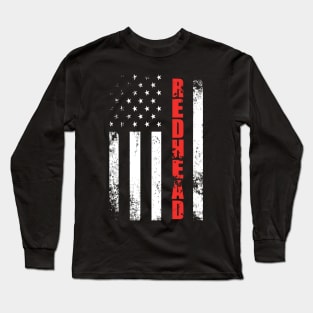 Redhead Flag Long Sleeve T-Shirt